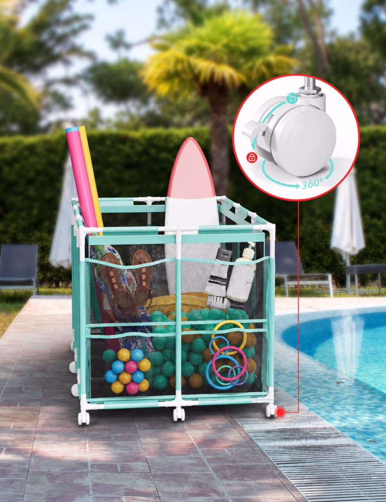 Rolling Pool Cart