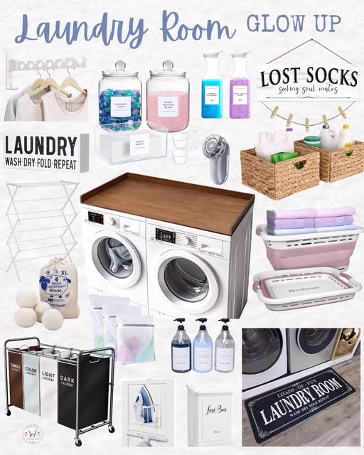Laundry Room Glow Up