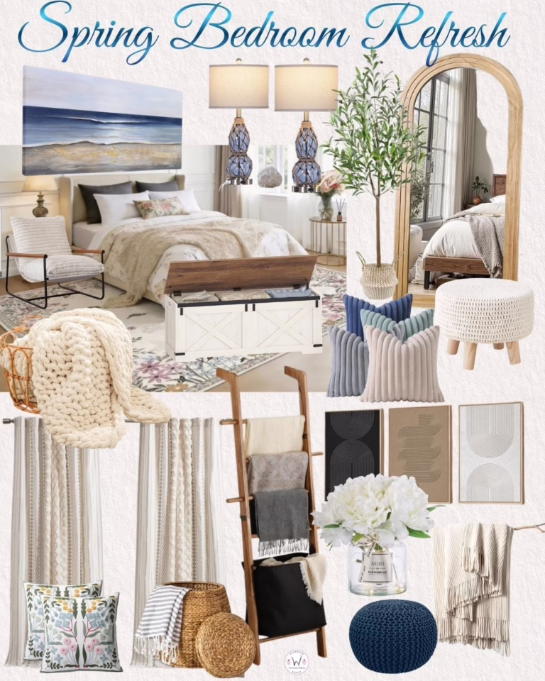 Spring Bedroom Refresh
