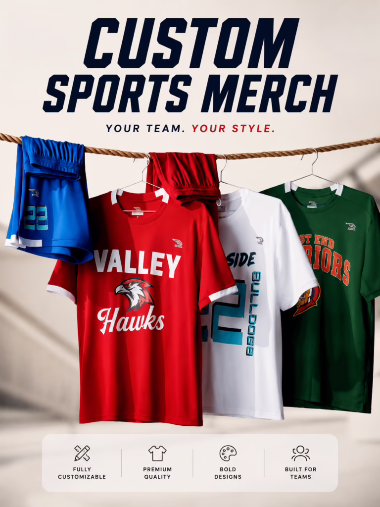 Your Team, Your Style 🏆✨