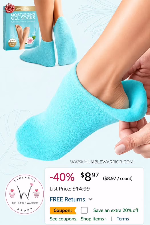Love, Lori Gel Moisturizing Socks