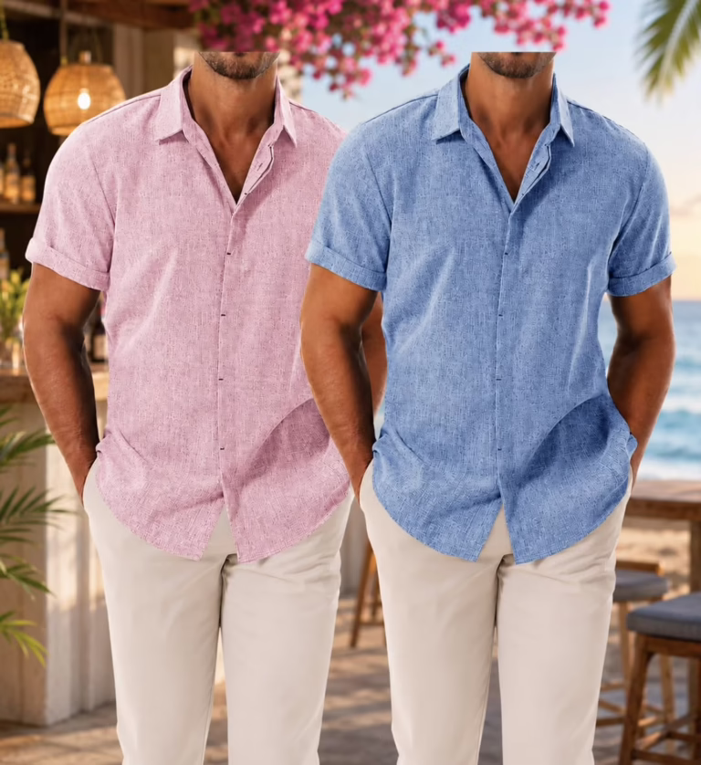 Linen Shirts for Him!