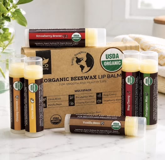 Earth’s Daughter Organic Lip Balms