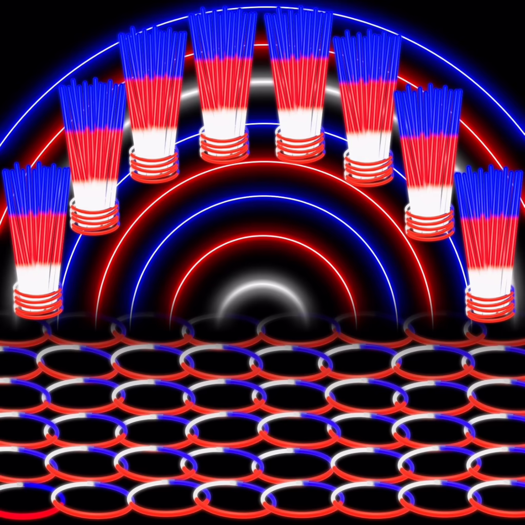 Red, White & Glow