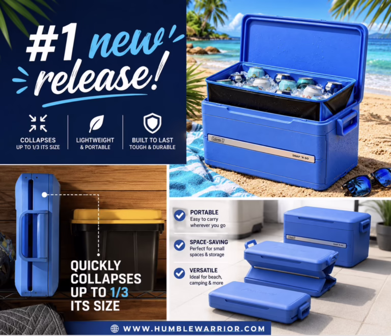 Coleman Snap N Go 45qt Collapsible Hard Cooler