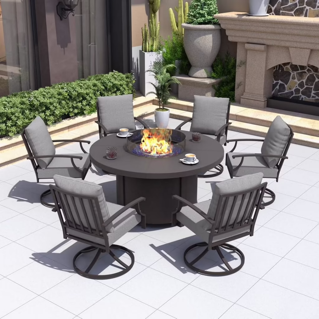 Patio Set + FirePit