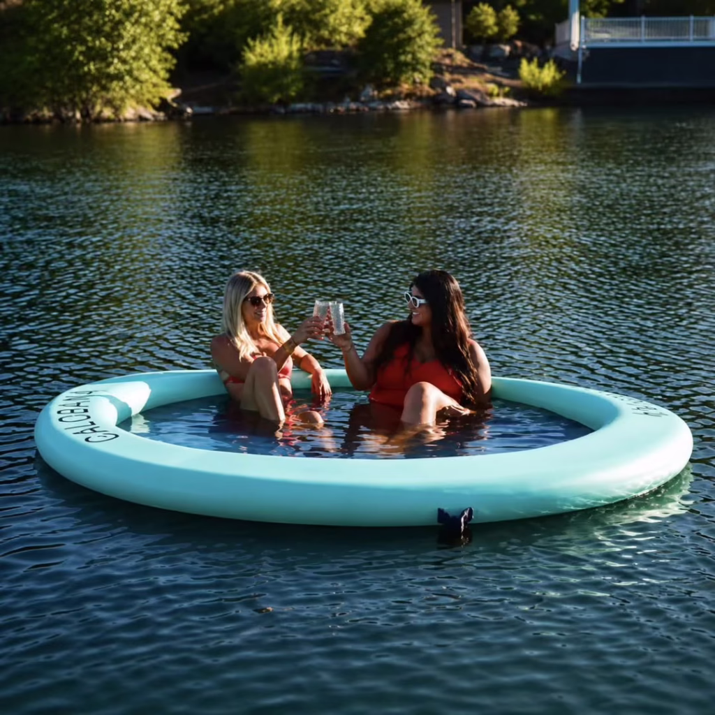 Round Floating Ring Inflatable Water Hammock