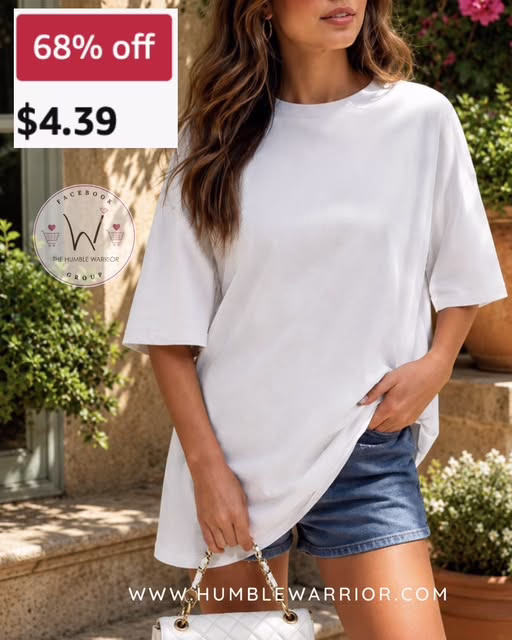 PRETTYGARDEN Oversized Tee