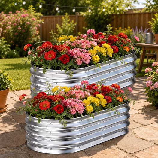 Galvanized Raised Garden Beds