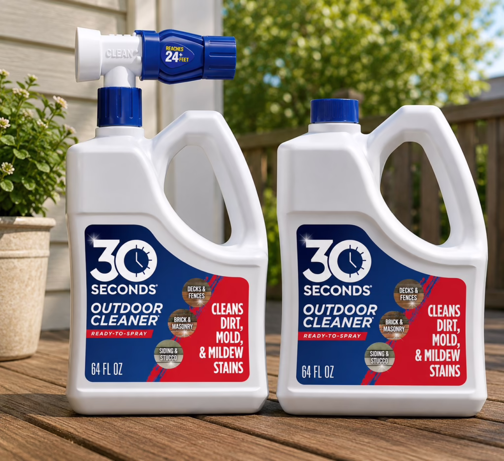 30 Seconds Outdoor Cleaner!