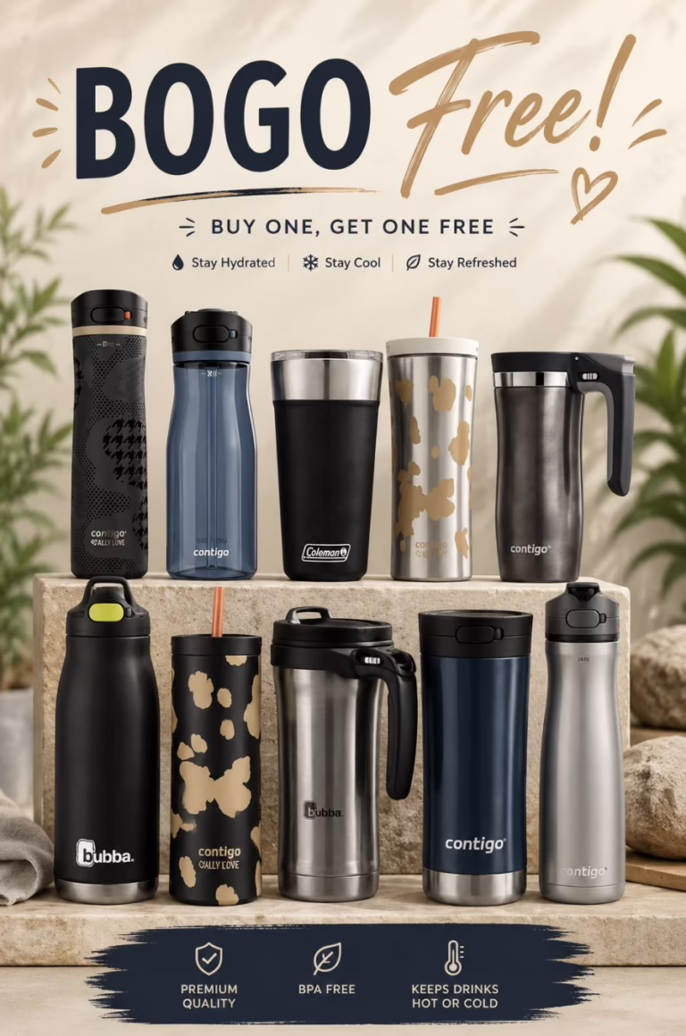 Contigo, Bubba and Coleman Tumblers