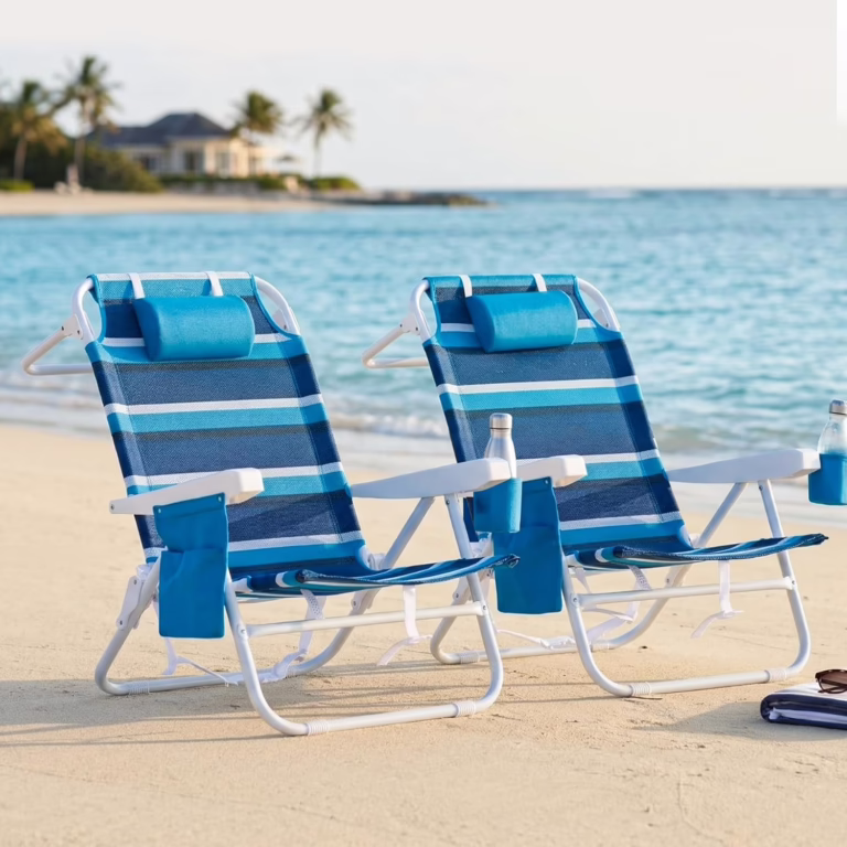 Two Pack Beach Chairs