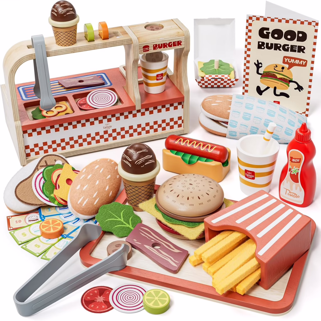 🍔 Cutest Little Play Kitchen Find!