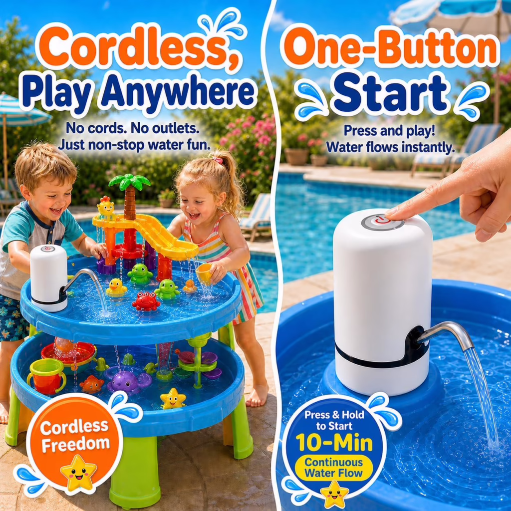 💦 Nonstop Water Table Fun