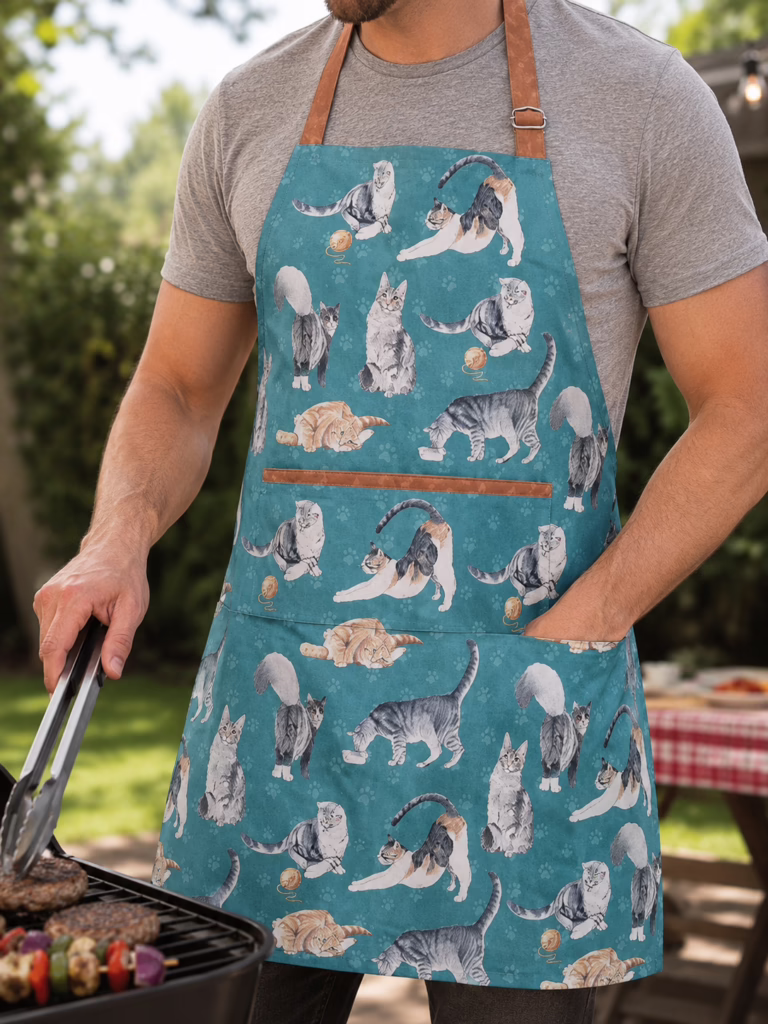 Maison d’Hermine Cat Apron on Sale