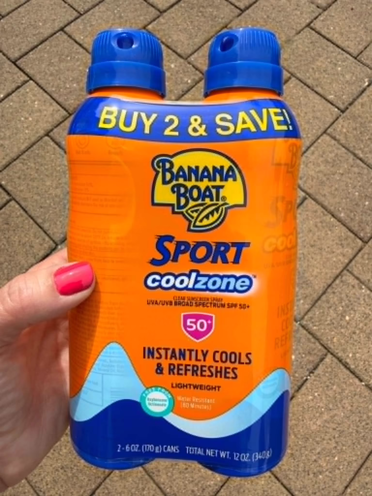 Banana Boat Cool Zone