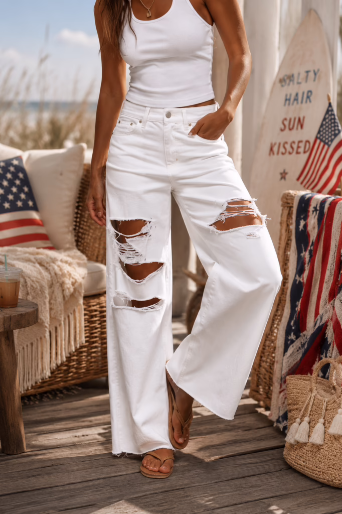 Dreamy Drape Jeans