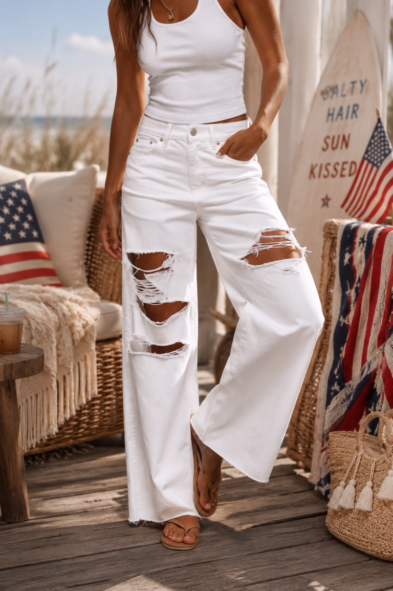 Dreamy Drape Jeans
