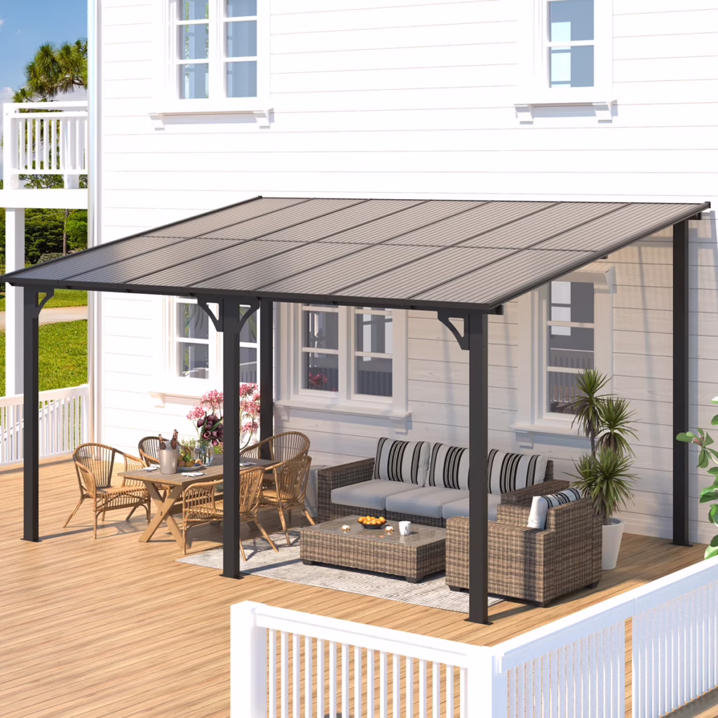 Aluminum Pergola With Canopy