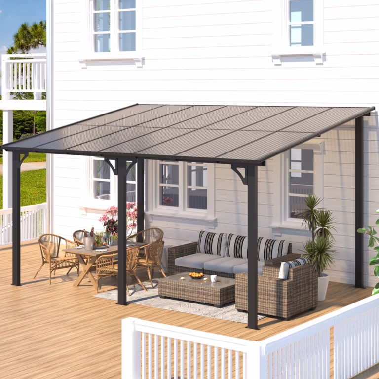 Aluminum Pergola With Canopy
