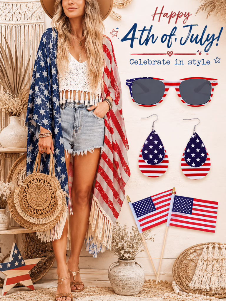 Patriotic Kimino & Accessories