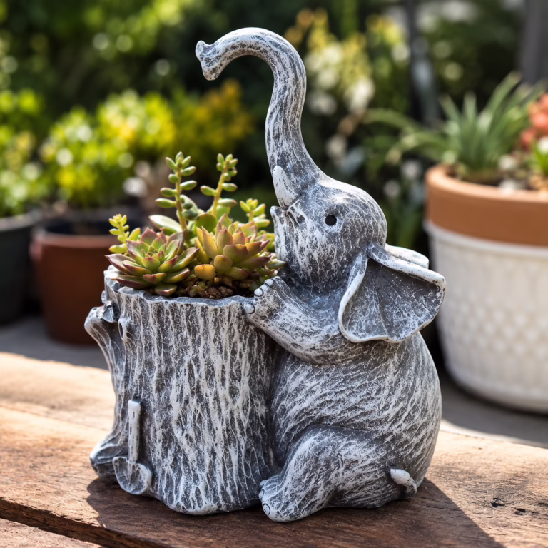 Cute Little Elephant Planter