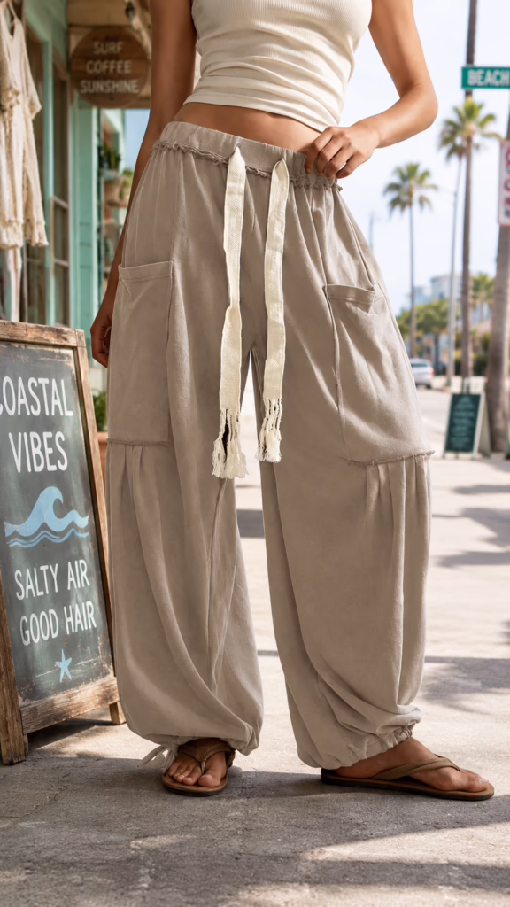 Baggy Wide Leg Pants