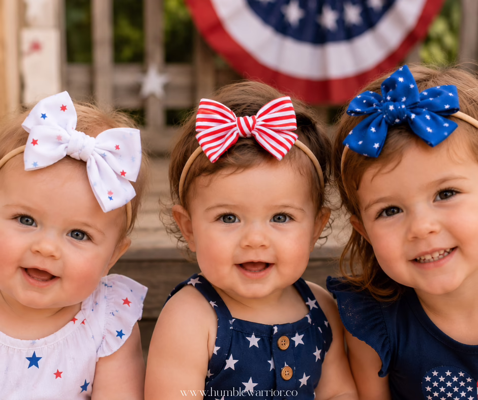 4th of July Toddler Headbands