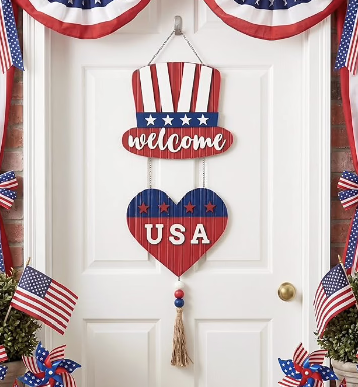 The Valery Madelyn 4th of July Wreath