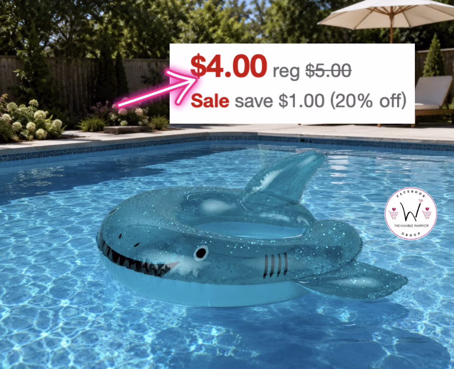 $4 Shark Floaties!