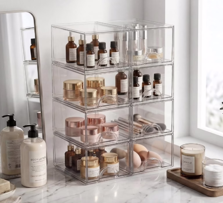 8 Pack of Stackable Drawers