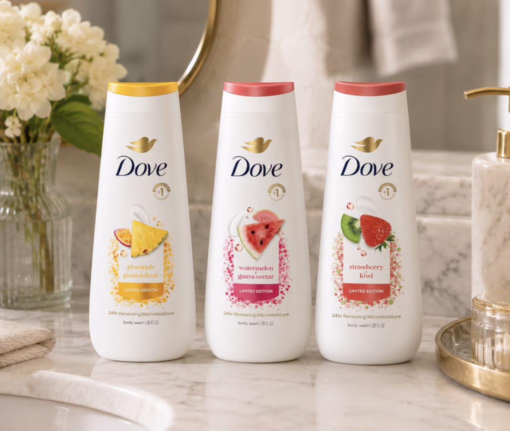 Dove Limited Edition Body Wash Set