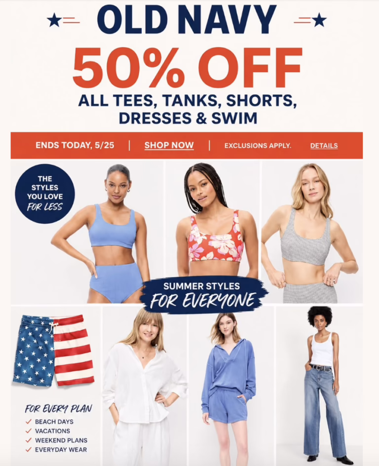 Old Navy Sale!