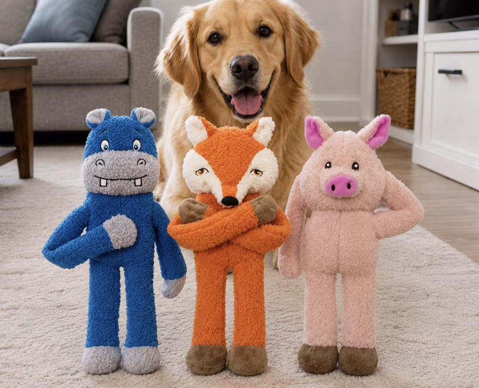 No Stuffing Dog Toys!
