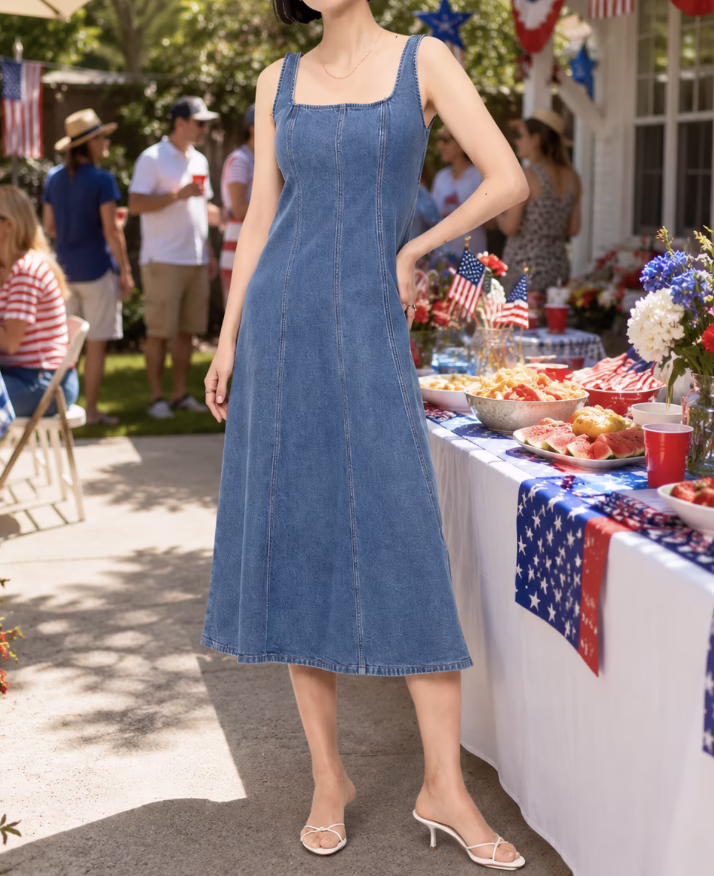 Denim Dress