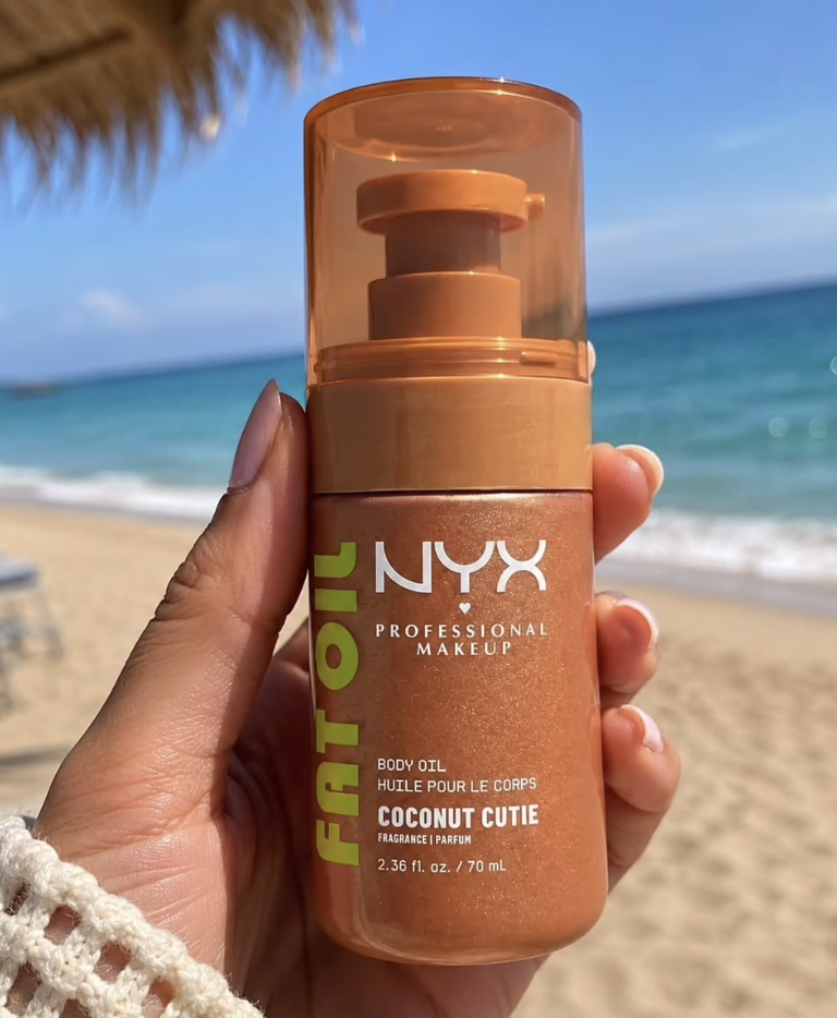 NYX body oil!