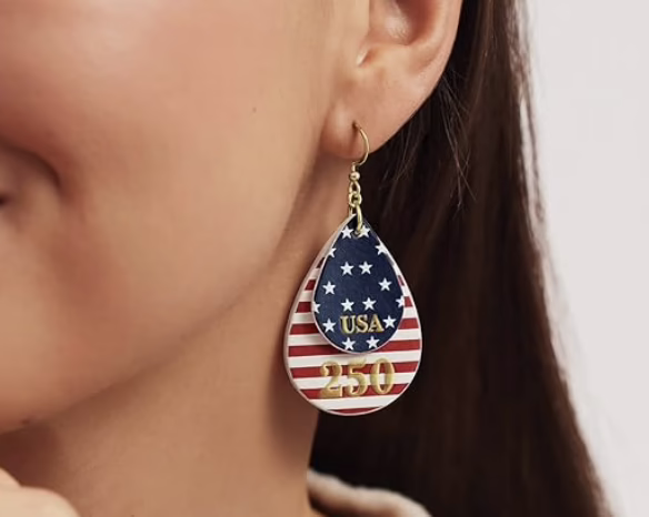Patriotic Earrings