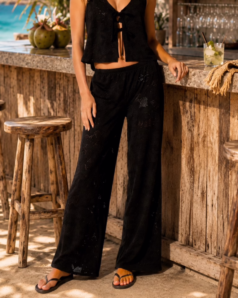 Crochet Pants Coverup