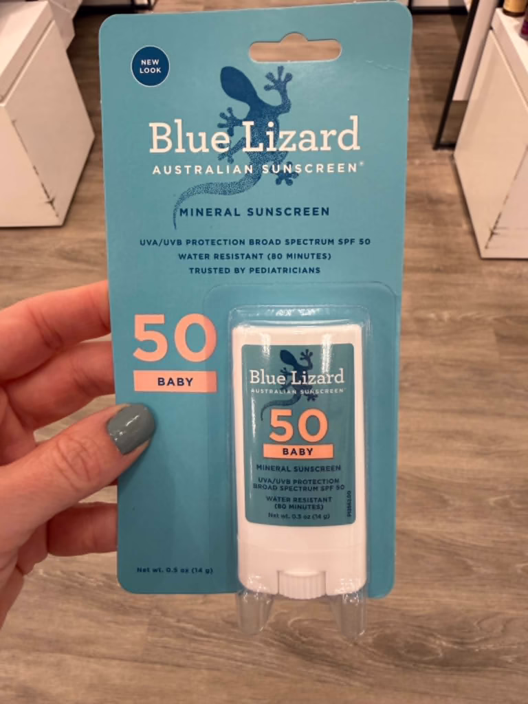 Blue Lizard Baby Sunscreen Stick SPF 50+