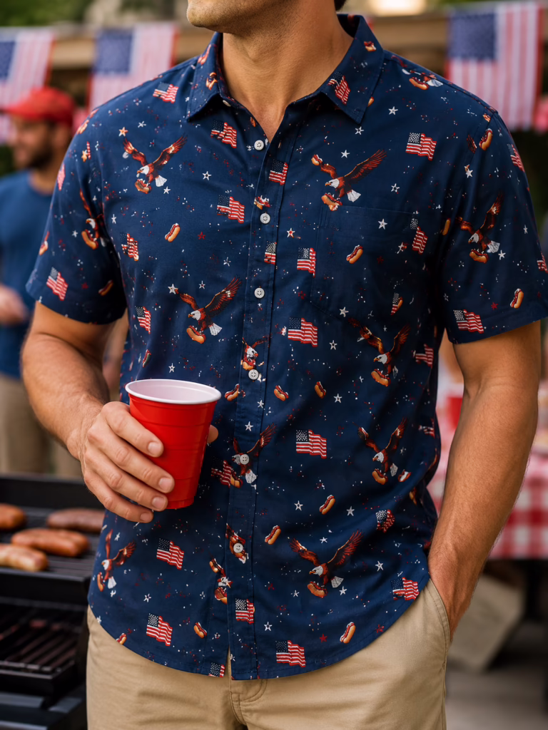 Patriotic Button Downs