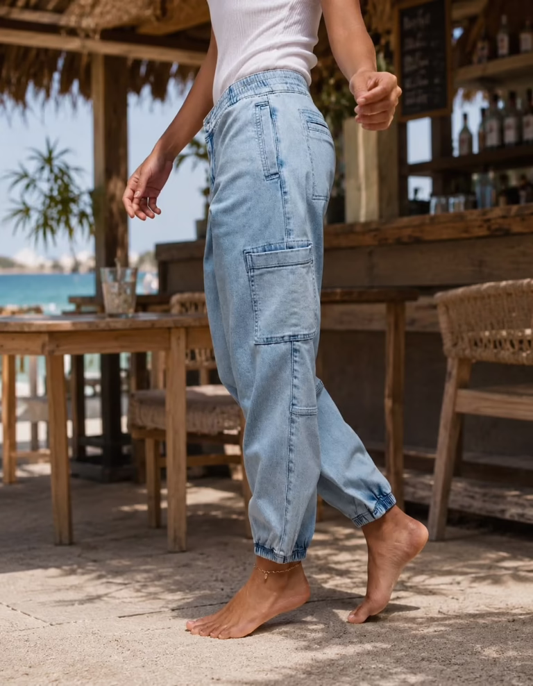 ICYMI-Denim Joggers