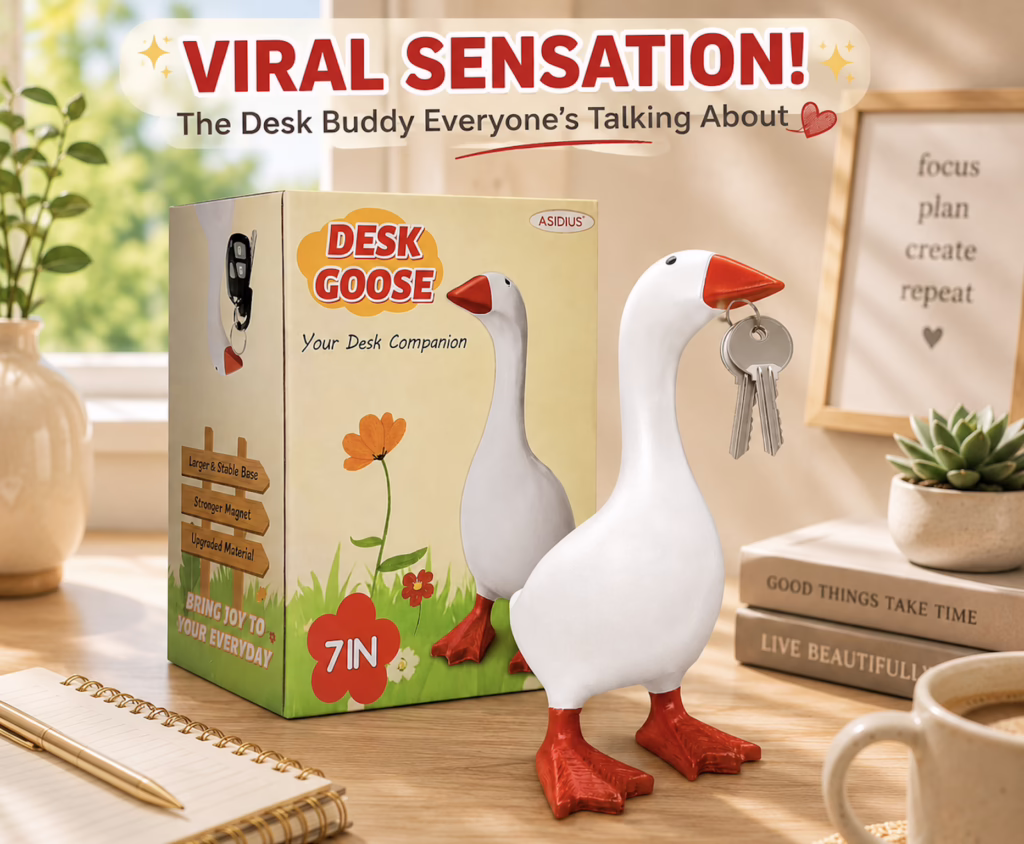 🪿 The Desk Goose Is Sending Me 😂
