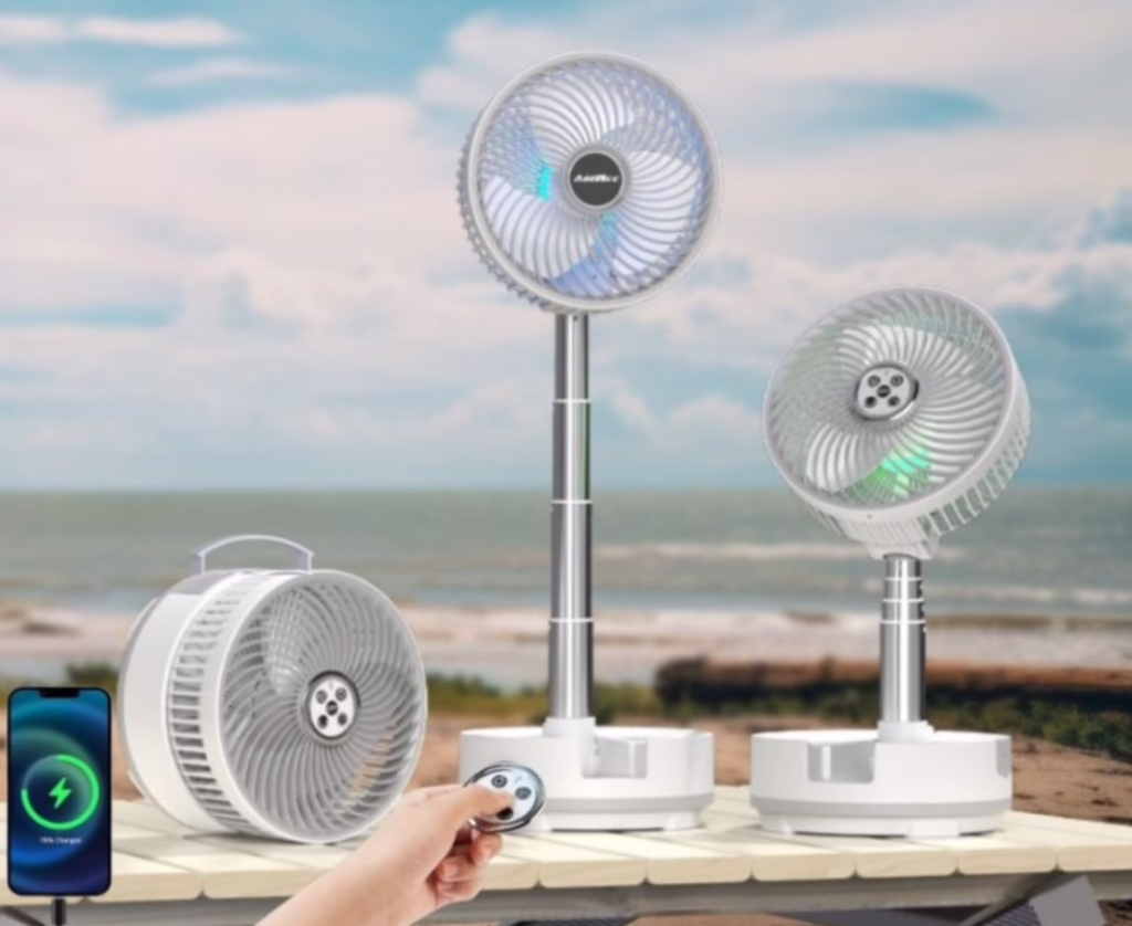 Portable, Foldable Standing Fan