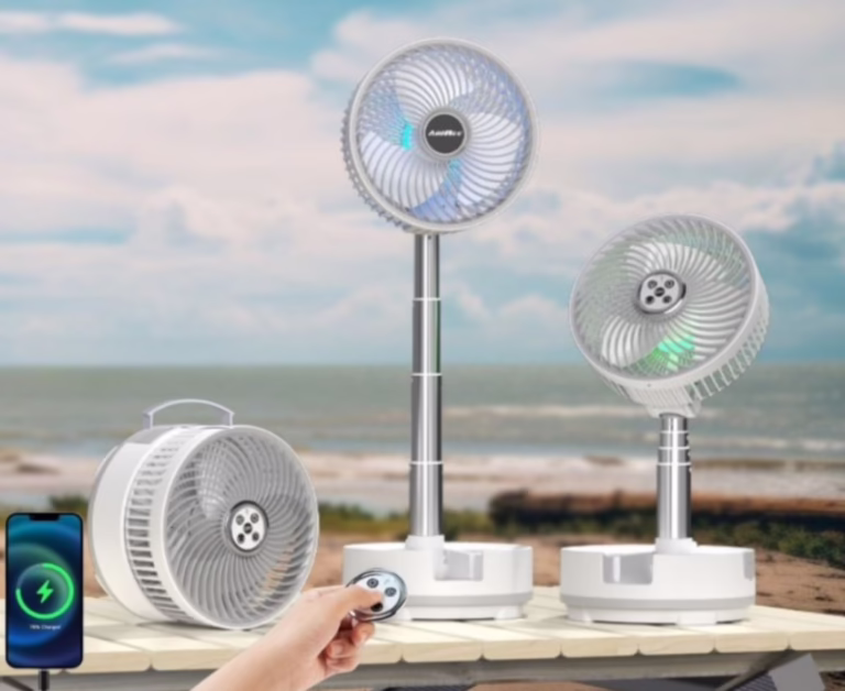 Portable, Foldable Standing Fan