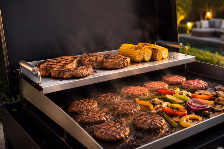 Grill Warming Tray