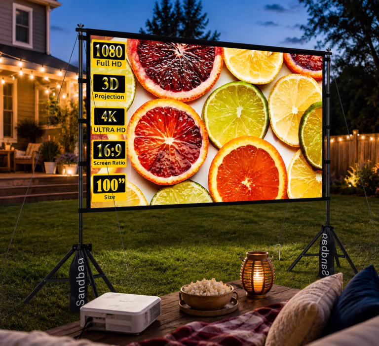 🎬 Outdoor Movie Screen