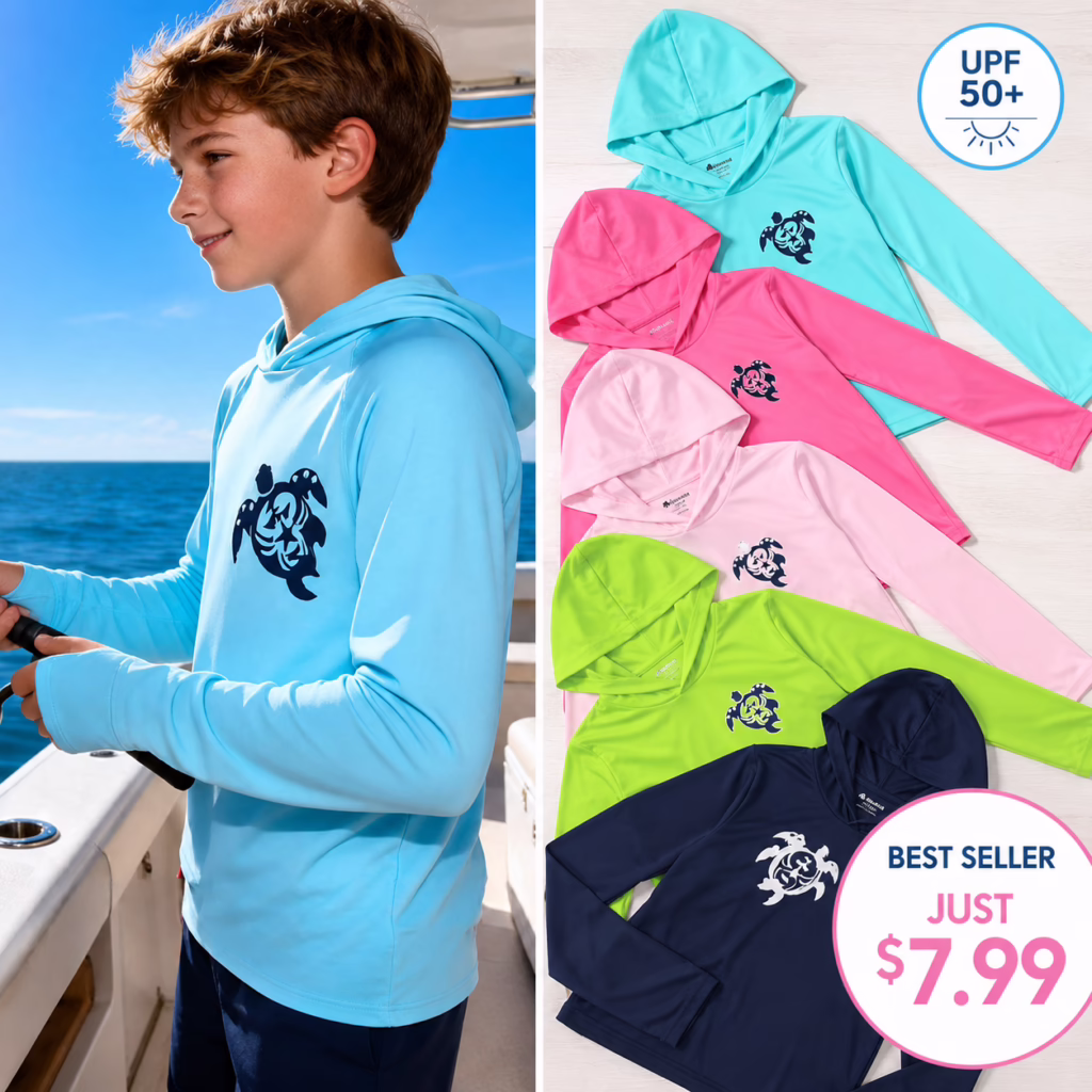 Kid’s Rash Guard with Hood