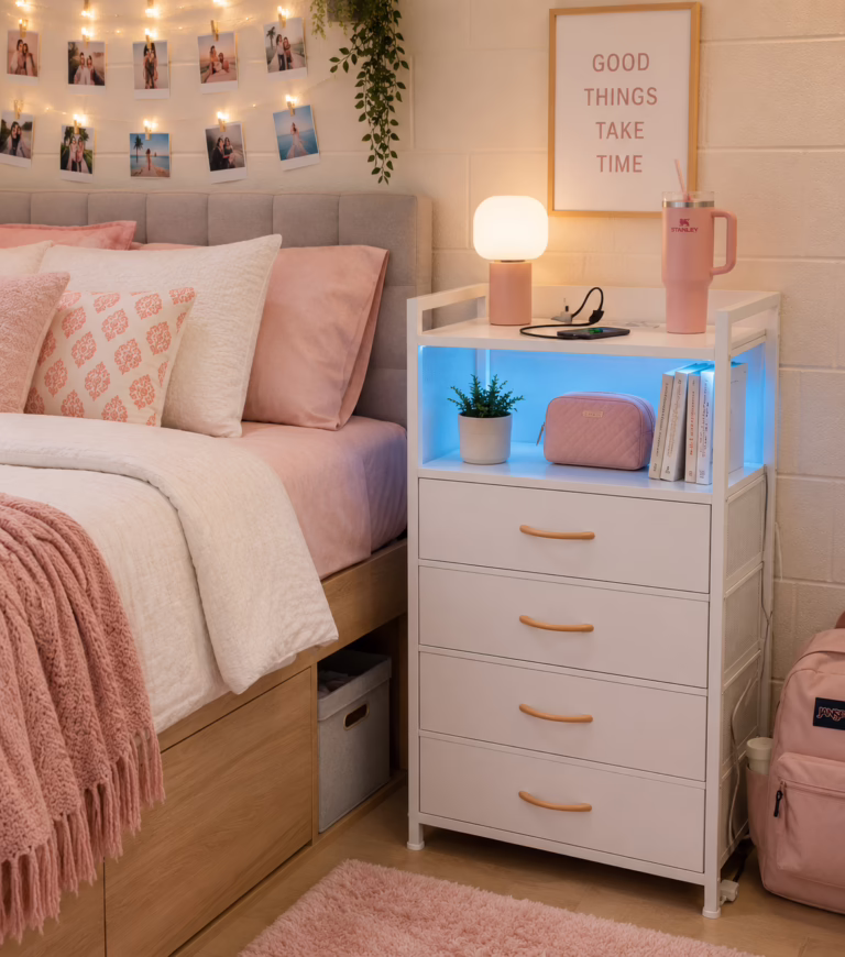 Nightstand with Charging