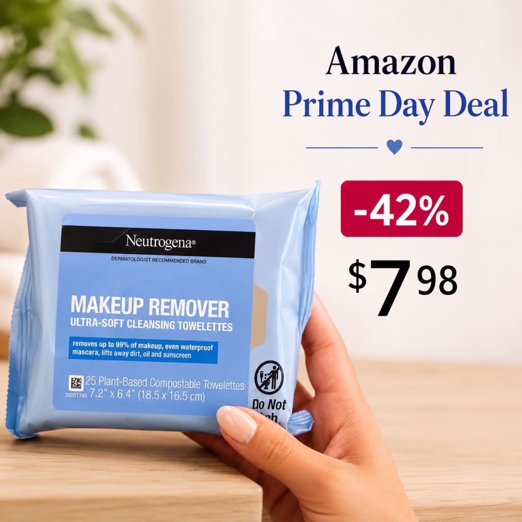 twin pack of Neutrogena makeup remover wipes