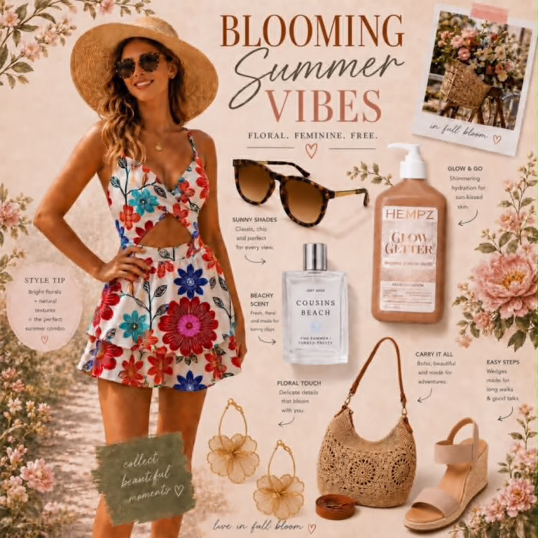 Blooming Summer Vibes